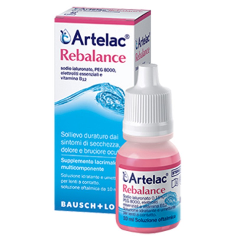 ARTELAC REBALANCE GOCCE OCULARI MULTIDOSE SENZA CONSERVANTI 10 ML