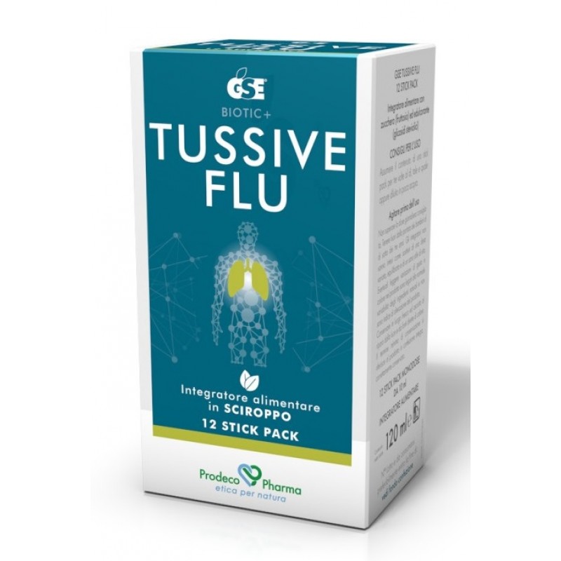 GSE TUSSIVE FLU 12 STICKPACK