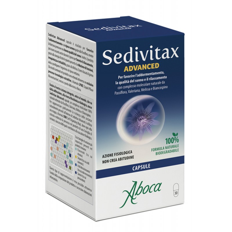 SEDIVITAX ADVANCED 30 CAPSULE