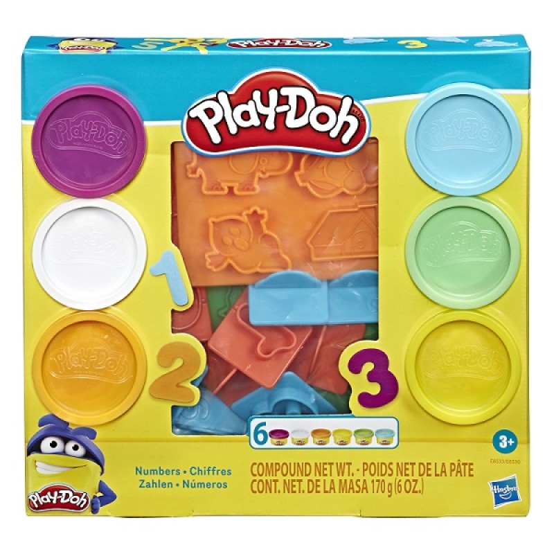 HASBRO PLAY DOH FORME DIVERTENTI NUMERI