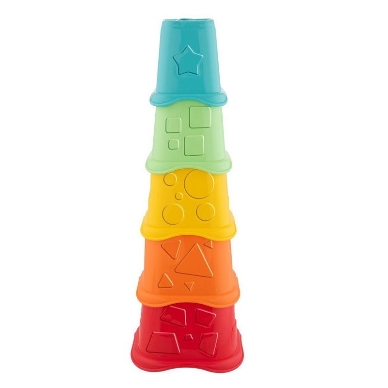 CHICCO GIOCO 2IN1 STACKING CUPS ECO+