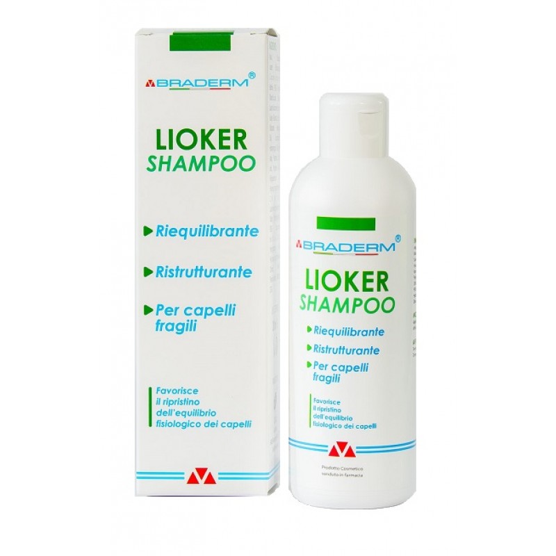 BRADERM LIOKER SHAMPOO 200 ML