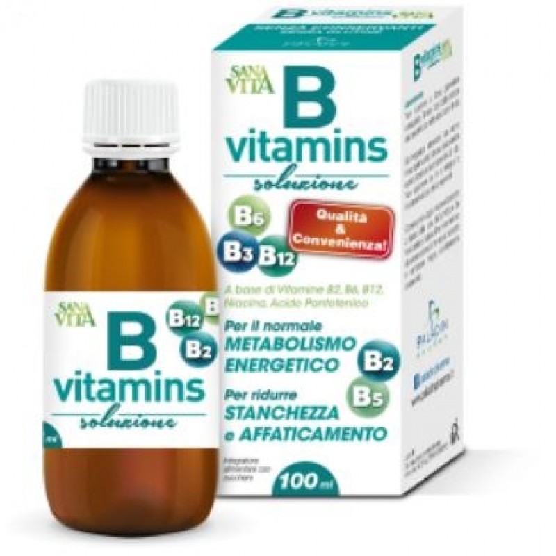 SANAVITA B VITAMINS SOLUZIONE 100 ML