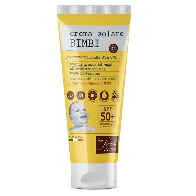 FIOCCHI DI RISO CREMA SOLARE BIMBI 50+ 100 ML