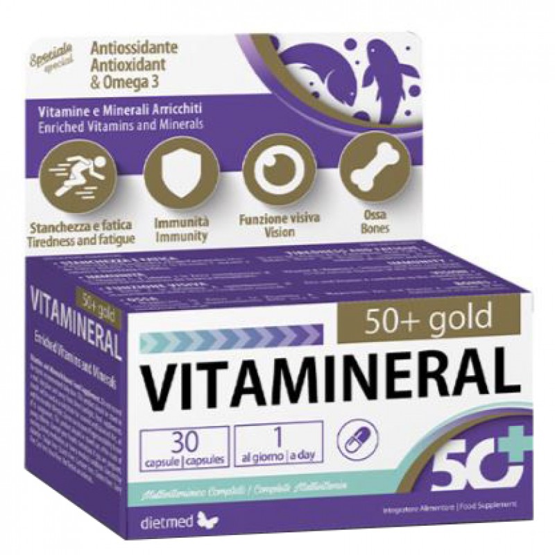 VITAMINERAL 50+ GOLD 30 CAPSULE