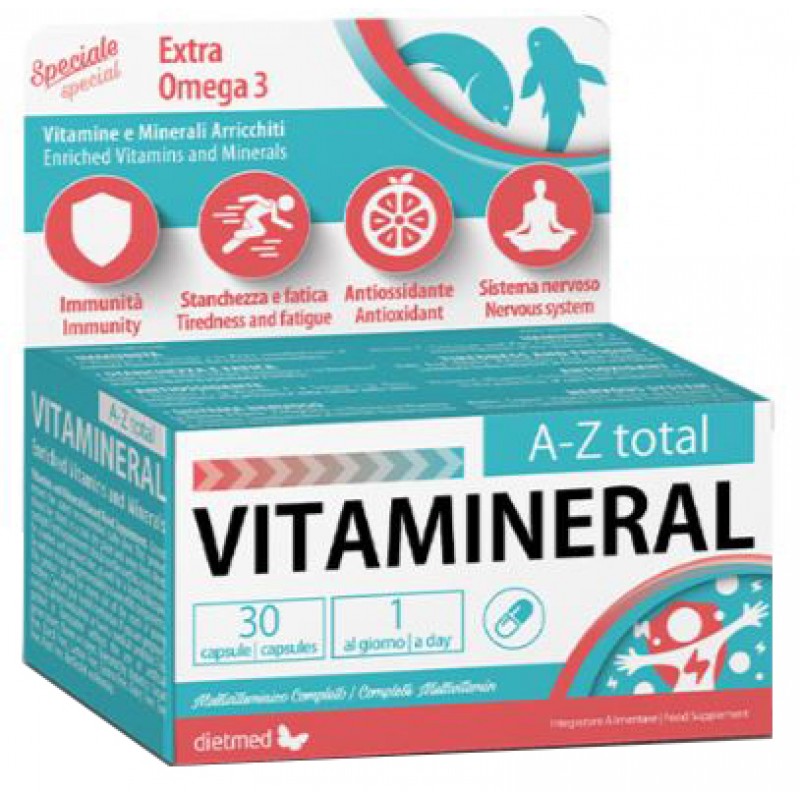 VITAMINERAL AZ TOTAL 30 CAPSULE