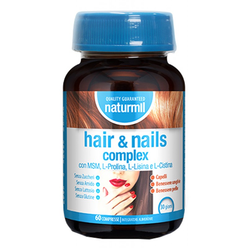 NATURMIL HAIR& NAILS COMPLEX 60 COMPRESSE