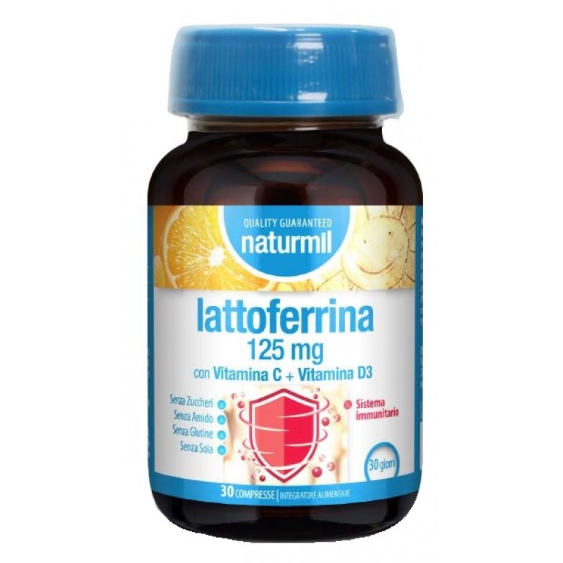 NATURMIL LATTOFERRINA 125 MG 30 COMPRESSE