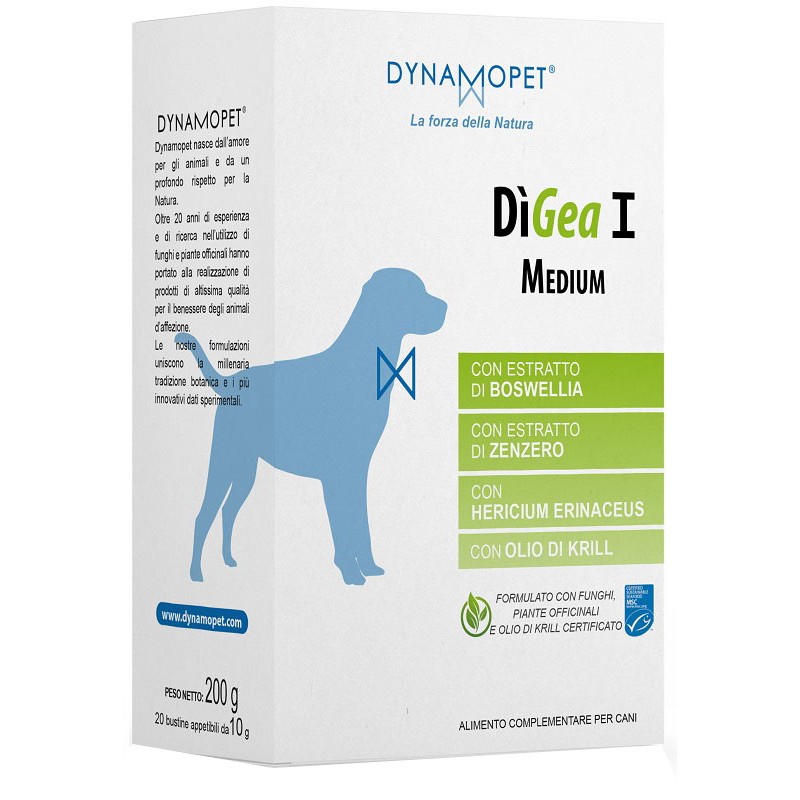 DIGEA I MEDIUM PER CANI 20 BUSTINE DA 10 G