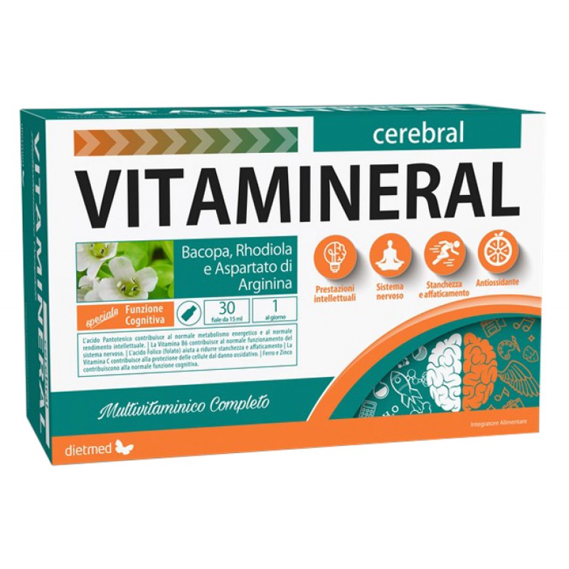 VITAMINERAL CEREBRAL 30 FIALE DA 15 ML