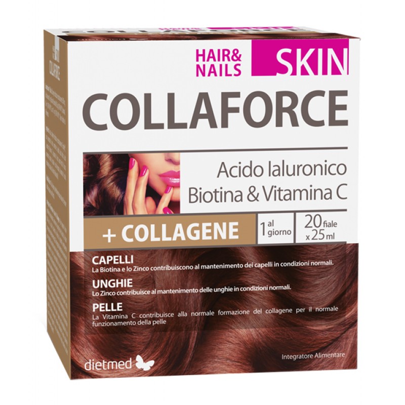 COLLAFORCE SKIN HAIR & NAILS 20 FIALE DA 25 ML