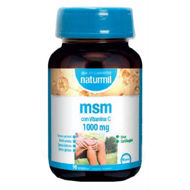 MSM 1000MG VITAMINA C 90 COMPRESSE