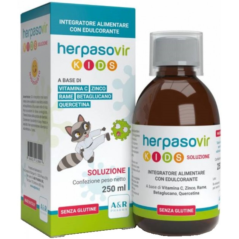 HERPASOVIR KIDS SOLUZIONE RT 250 ML