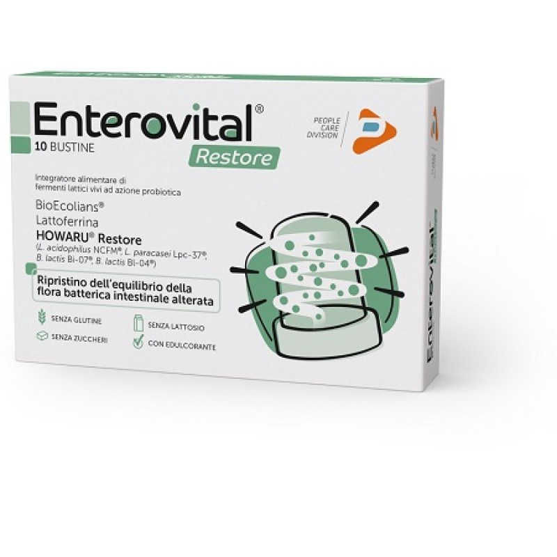 ENTEROVITAL RESTORE 10 BUSTINE