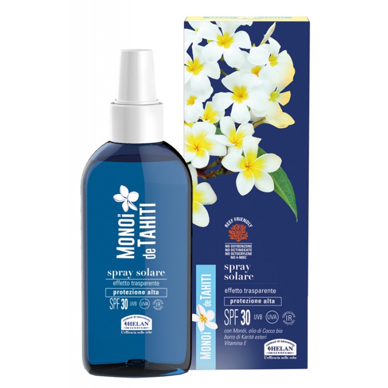 MONOI DE TAHITI SPRAY SOLARE EFFETTO TRASPARENTE SPF30 150 ML