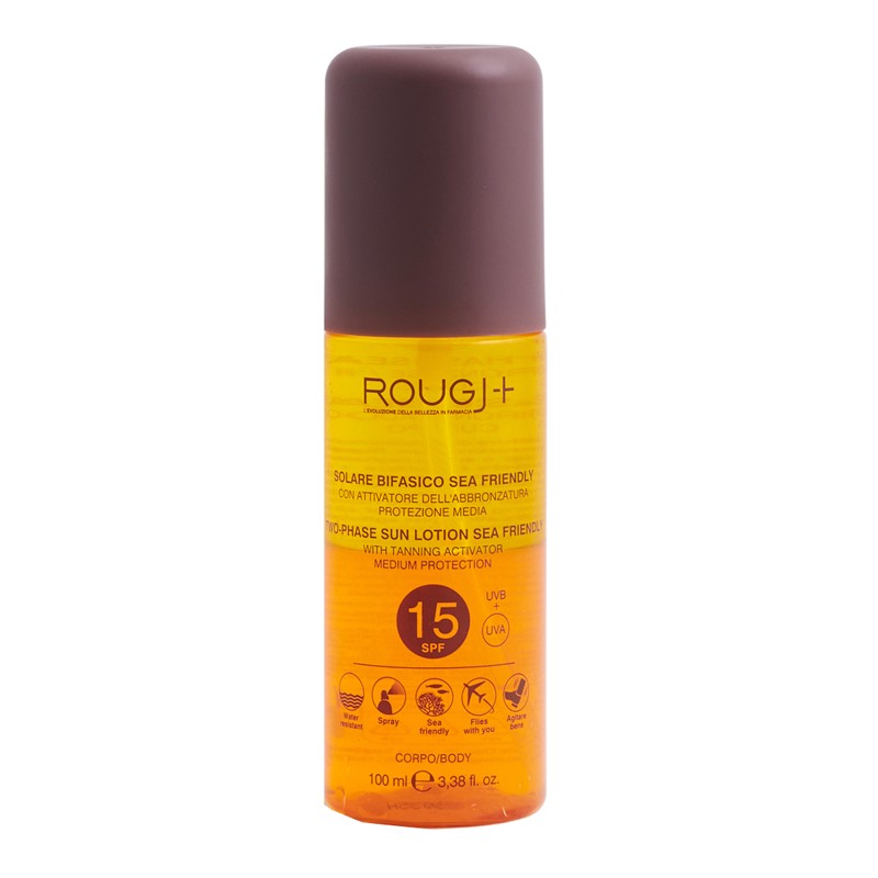 ROUGJ SUNTECH SPF15 BIFASICO INTENSIFICATORE ABBRONZATURA 100 ML