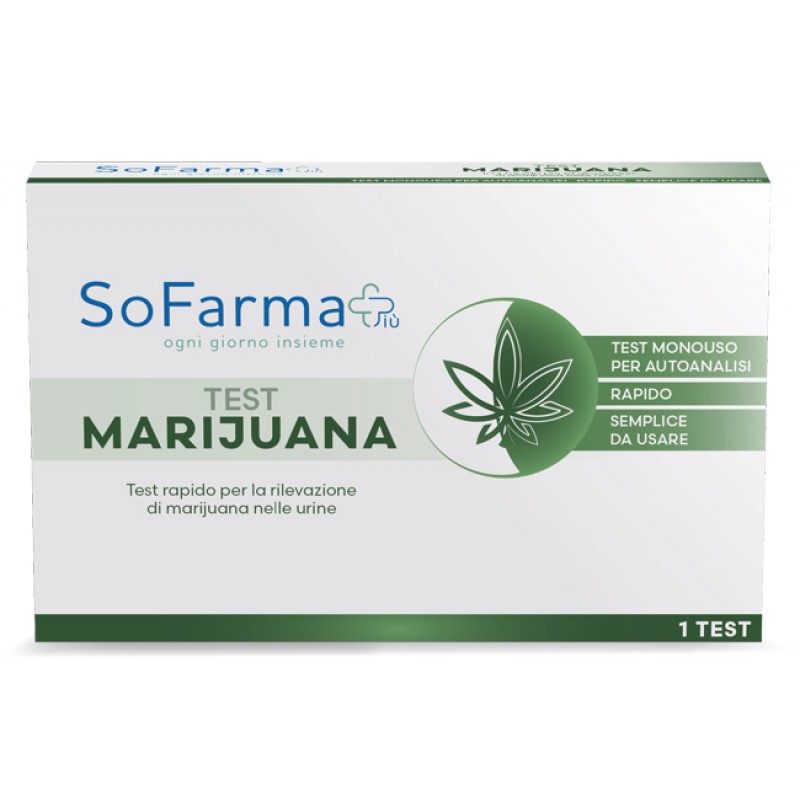 TEST RAPIDO SOFARMAPIU' MARIJUANA AUTODIAGNOSTICO