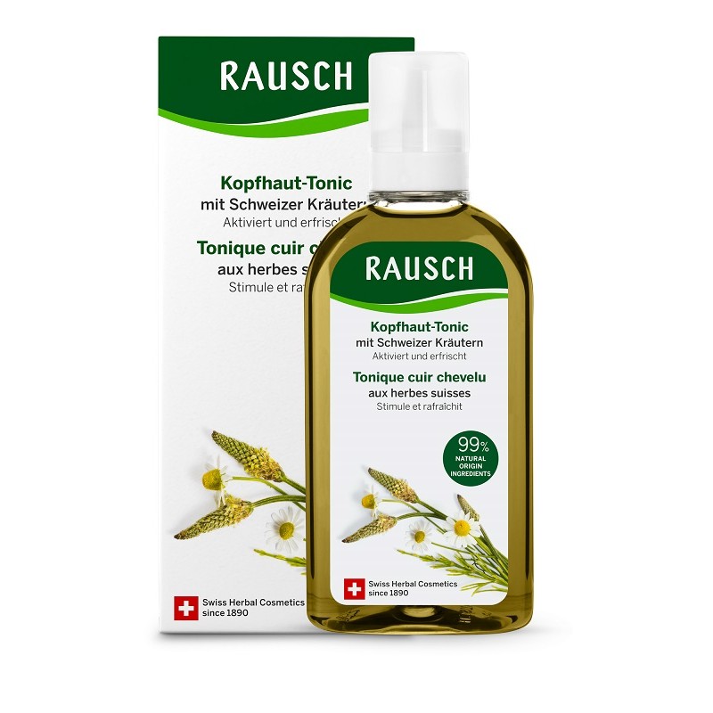 RAUSCH TONIFICANTE PER CUOIO CAPELLUTO ALLE ERBE SVIZZERE 200 ML