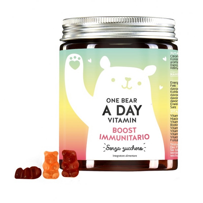 ONE BEAR A DAY VITAMIN IMMUN BOOST MIT VITAMIN C & D 45 CARAMELLE GOMMOSE