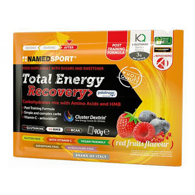 TOTAL ENERGY RECOVERY RED FRUITS 40 G