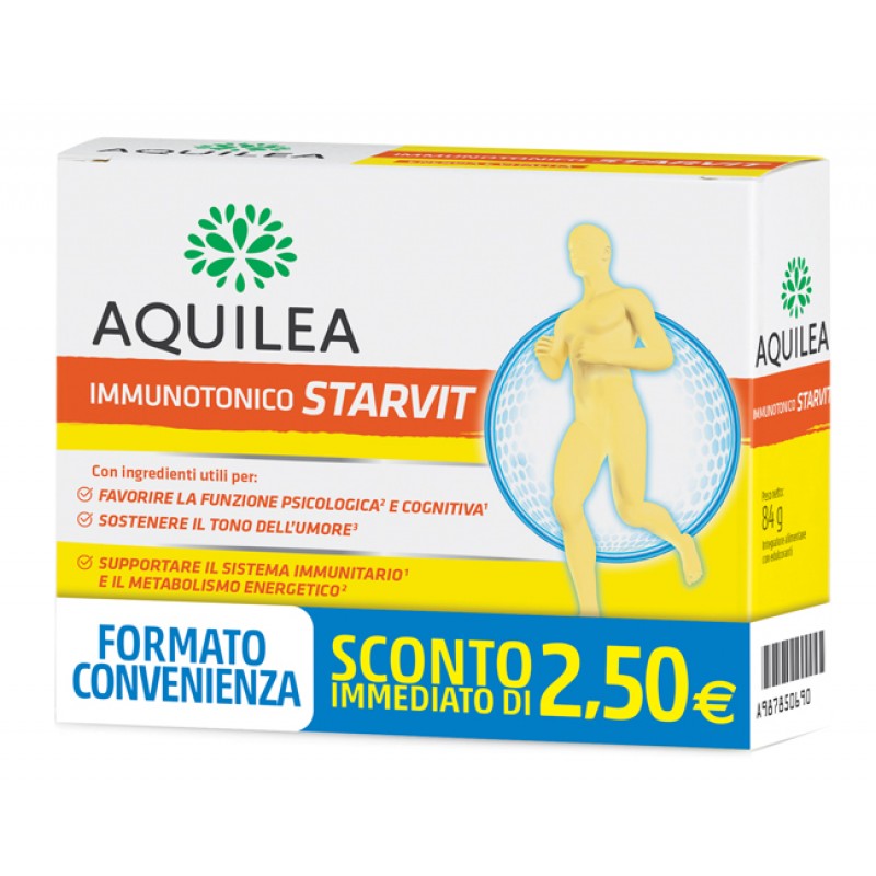 AQUILEA IMMUNOTONICO STARVIT 14 BUSTINE -2,50 EURO