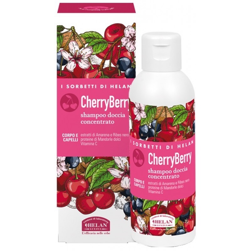 I SORBETTI DI HELAN CHERRYBERRY SHAMPOO DOCCIA CONCENTRATO 150 ML