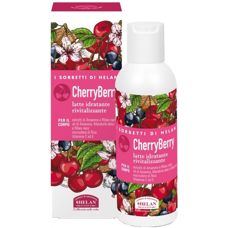 I SORBETTI DI HELAN CHERRYBERRY LATTE IDRATANTE RIVITALIZZANTE 150 ML