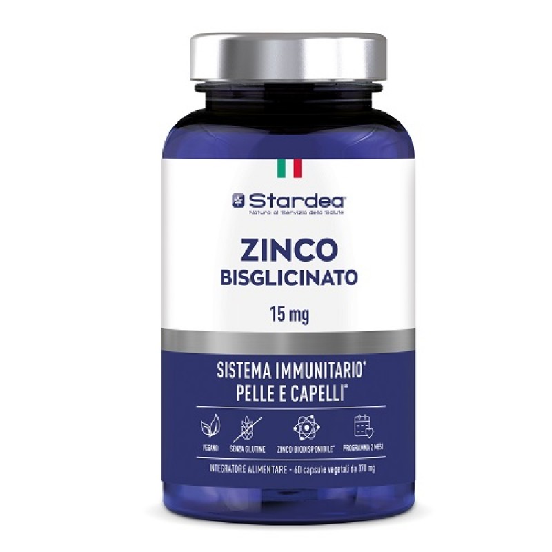 STARDEA ZINCO BISGLICINATO 15MG 60 CAPSULE