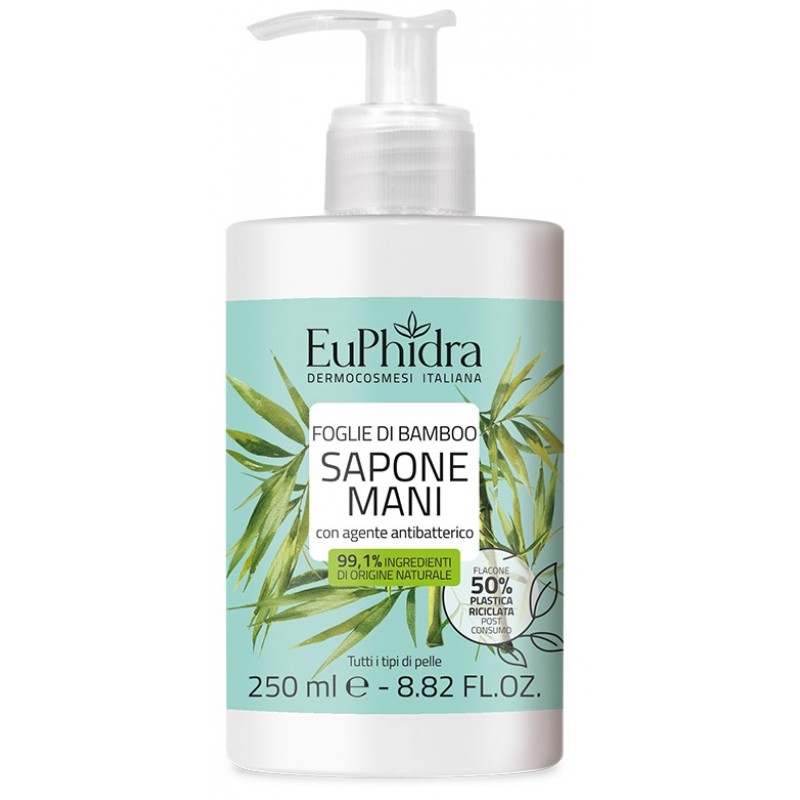 EUPHIDRA SAPONE LIQUIDO FOGLIE DI BAMBOO 250 ML