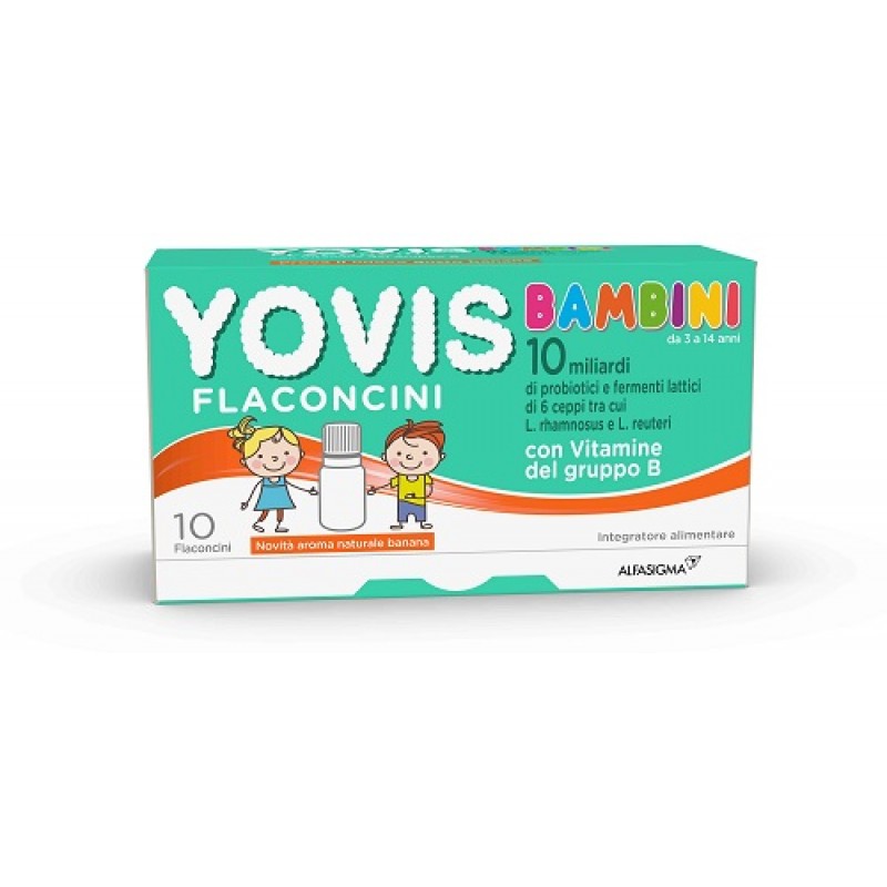 YOVIS BAMBINI BANANA 10 FLACONCINI DA 10 ML