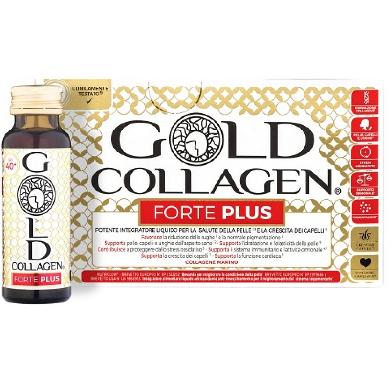 GOLD COLLAGEN FORTE PLUS 10 FLACONI DA 50 ML