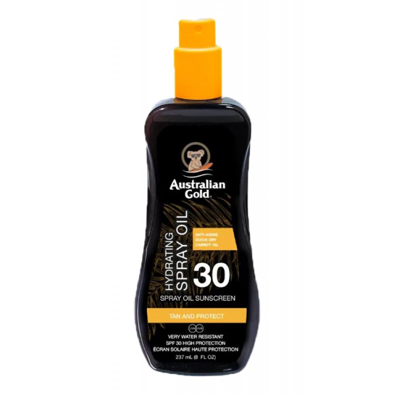 AUSTRALIAN GOLD SPF 30 SPRAY OIL CON CARROT