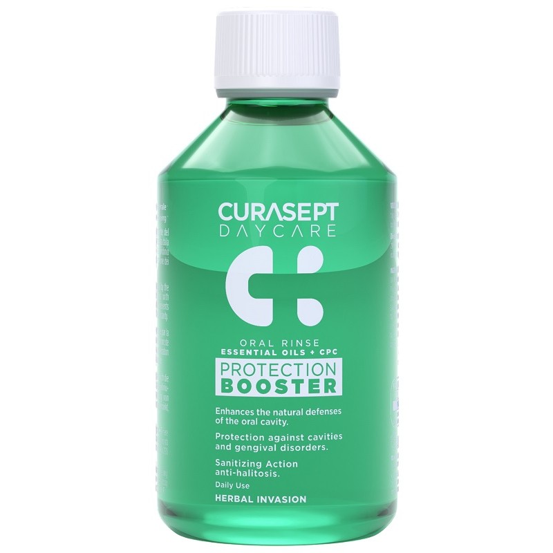 CURASEPT DAYCARE COLLUTORIO PROTECTION BOOSTER HERBAL INVESION 100 ML