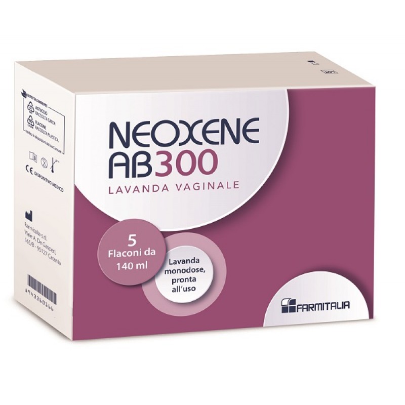 NEOXENE AB 300 LAVANDA VAGINALE 5 FLACONI DA 140 ML