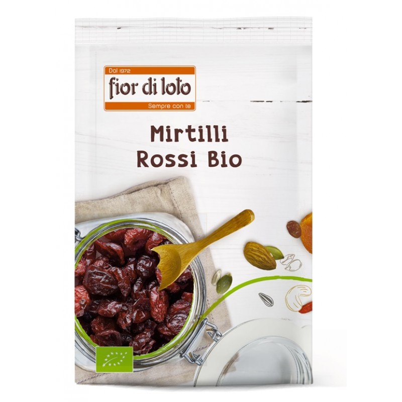 MIRTILLI ROSSI BIO 150 G