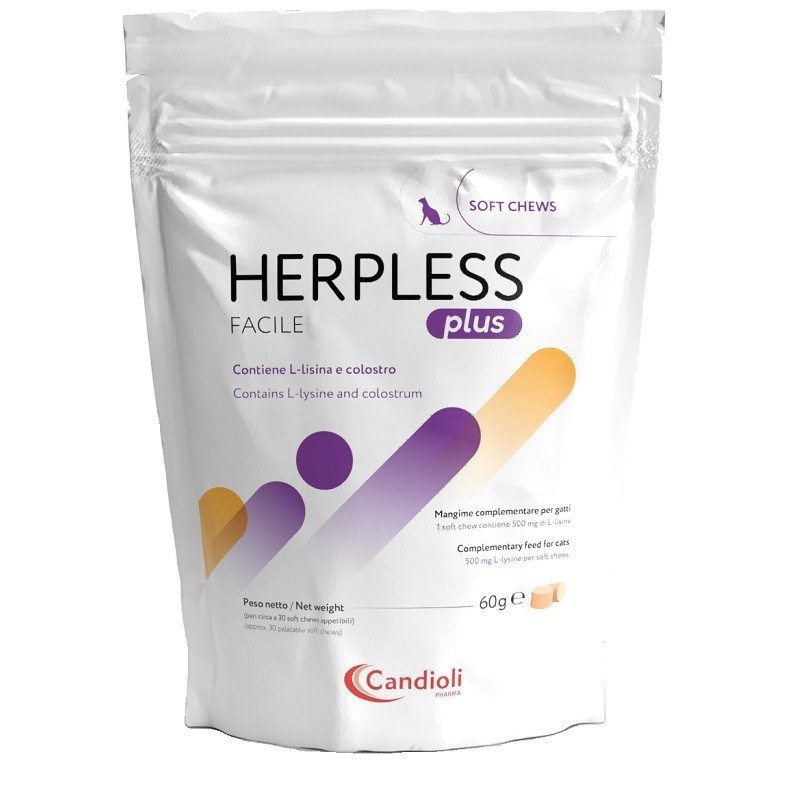 HERPLESS PLUS FACILE 30 SOFT CHEWS