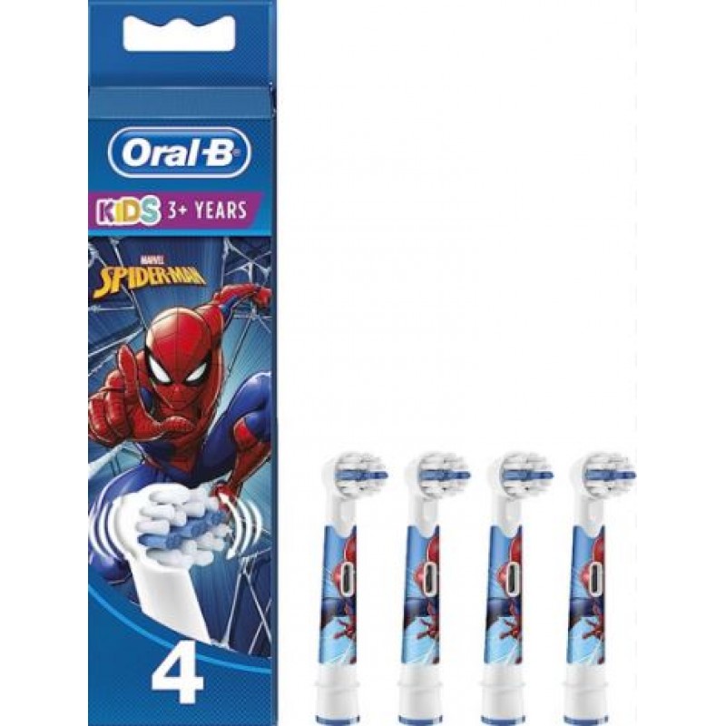 ORALB POWER REFILL EB10 SPIDERMAN 4 PEZZI