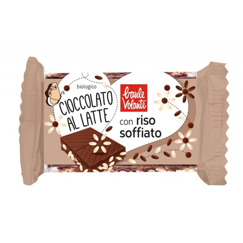 BAULE VOLANTE CIOCCOLATO LATTE RISO INTEGRALE