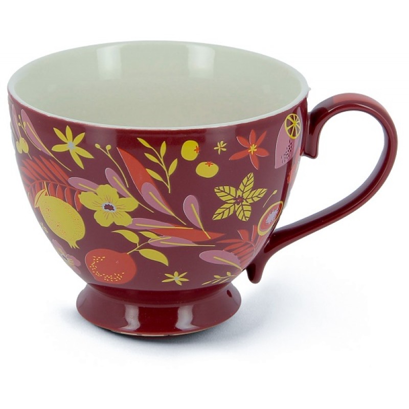 NEAVITA MUG BORDEAUX TISANA TIME COLLECTION 400 ML