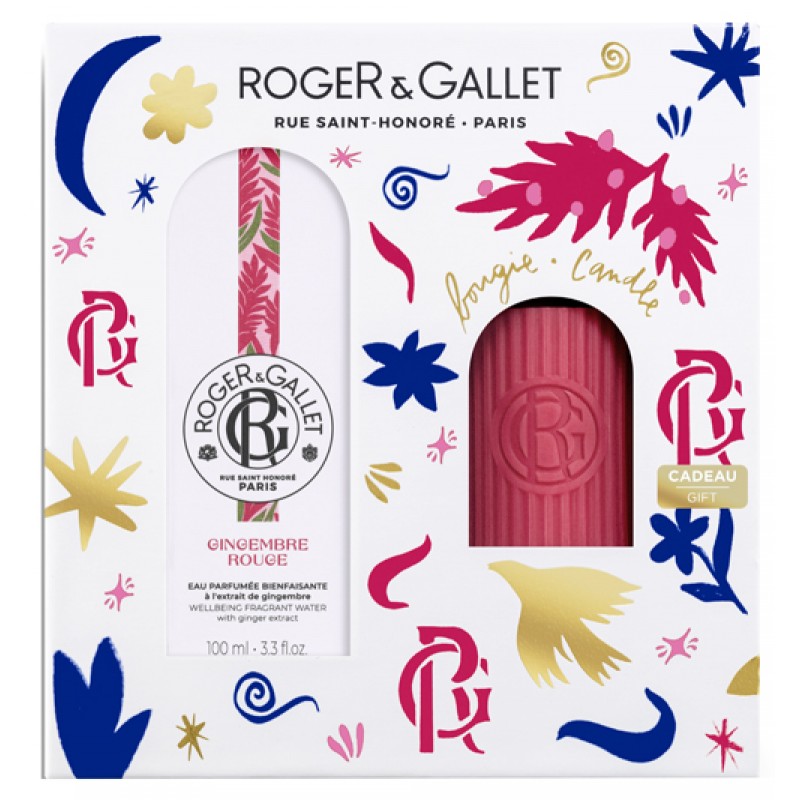 ROGER&GALLET SET NATALE GINGR 100 ML + CANDELA