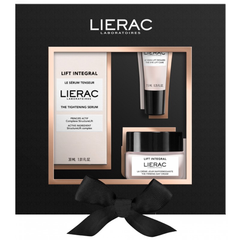 LIERAC SET NATALE LIFT SIERO 30 ML + MINI CREMA GIORNO 20 ML + MINI CONTORNO OCCHI 7,5 ML 2024