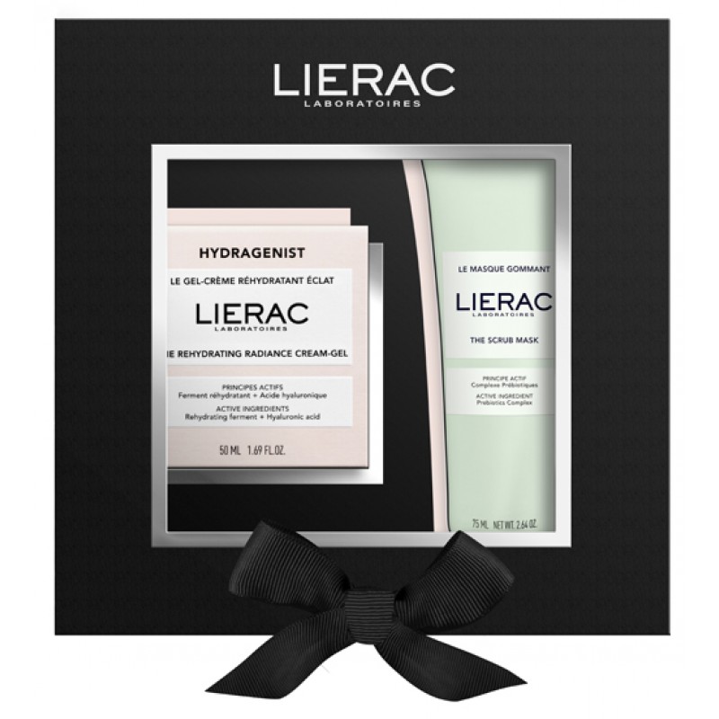 LIERAC SET NATALE HYDRAGENIST GEL CREMA 50 ML + MASCHERA 75 ML 2024