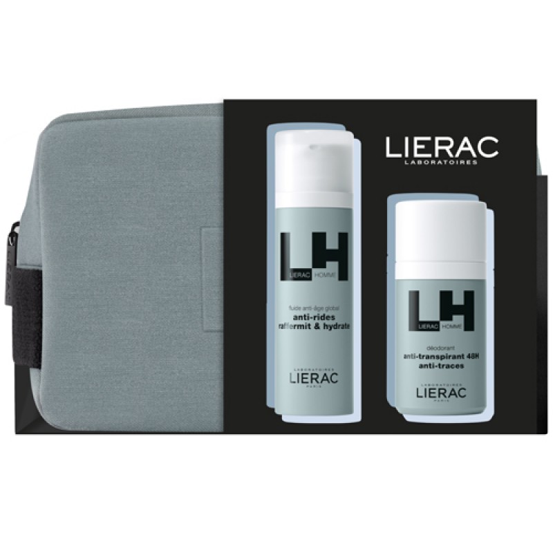 LIERAC TROUSSE NATALE UOMO FLUIDO 50 ML + DEODORANTE 50 ML 2024