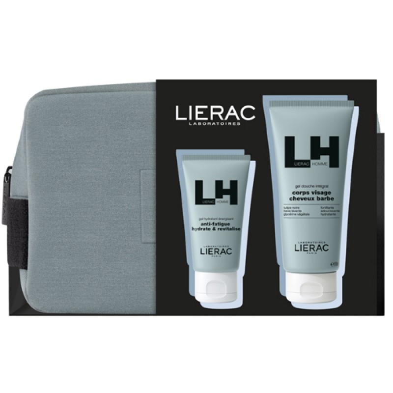 LIERAC TROUSSE NATALE UOMO GEL IDRATANTE 50 ML + GEL DOCCIA 200 ML 2024