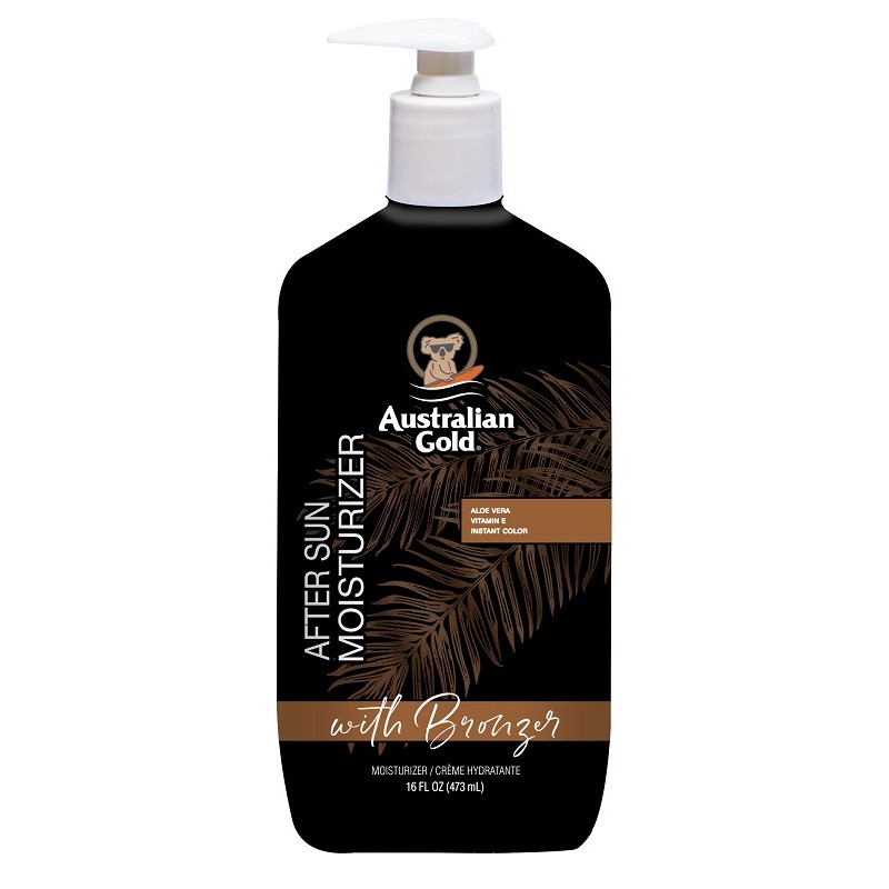 AUSTRALIAN GOLD AFTER SUN MOISTURIZER WITH BRONZER 473 ML