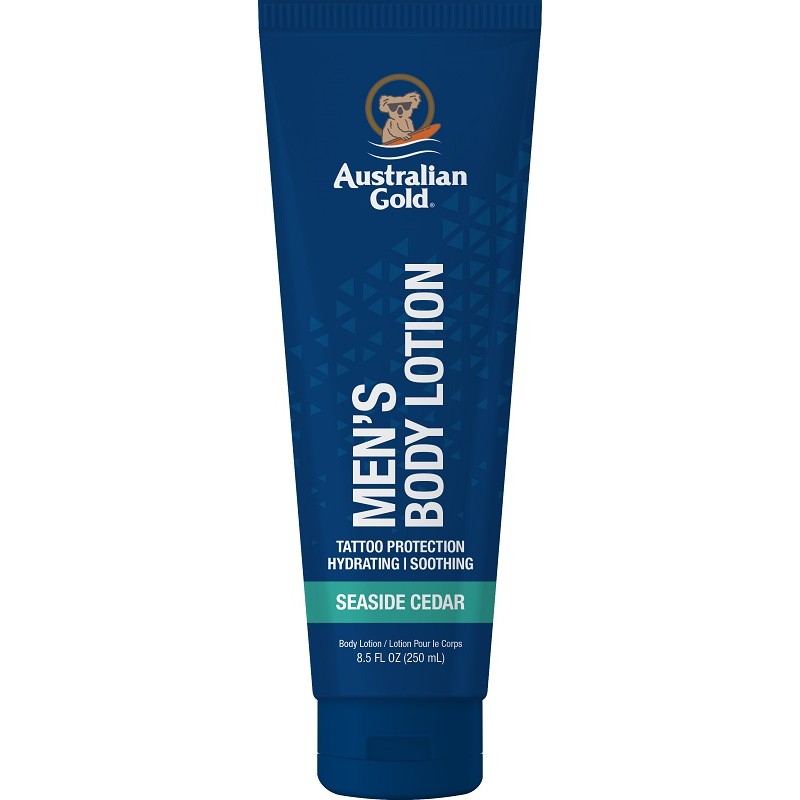 AUSTRALIAN GOLD MEN'S SEASIDE CEDAR BODY LOTION 250 ML