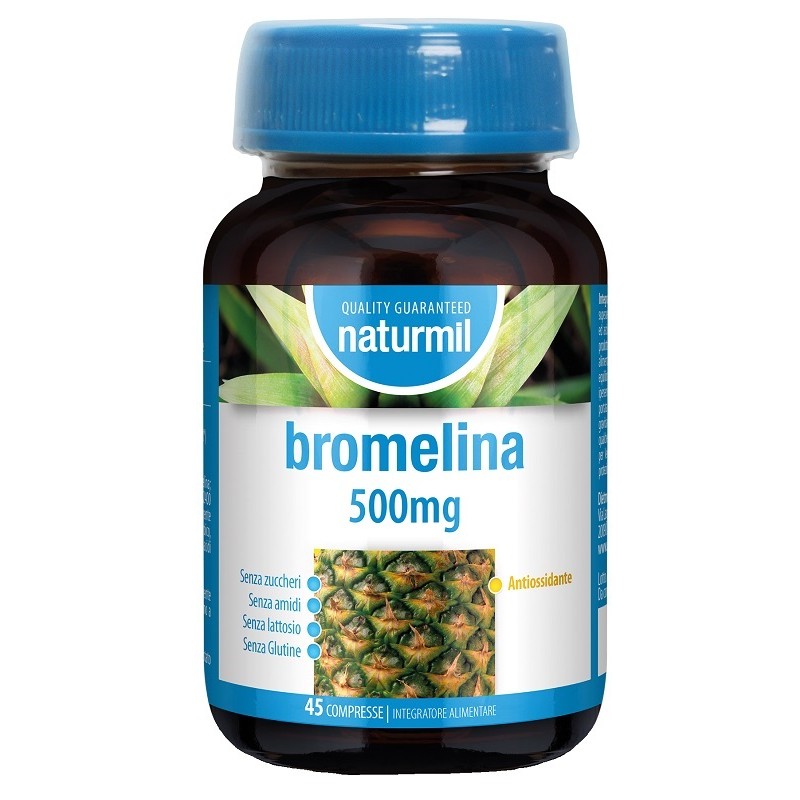 NATURMIL BROMELINA 500MG 45 COMPRESSE