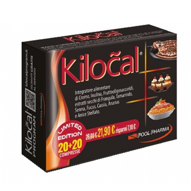 KILOCAL 20 COMPRESSE + 20 COMPRESSE