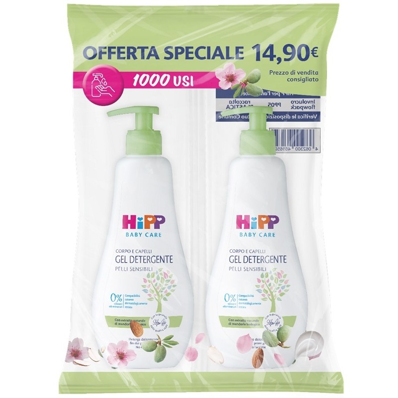 HIPP SPECIAL PACK DOPPIO GEL DETERGENTE 1 PACK DA 2 CONFEZIONI DA 400 ML
