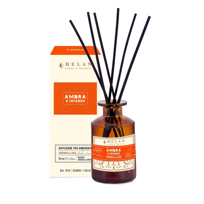 I PROFUMI DELLA CASA AMBRA E INCENSO BASTONCINI AROMATICI 100ML
